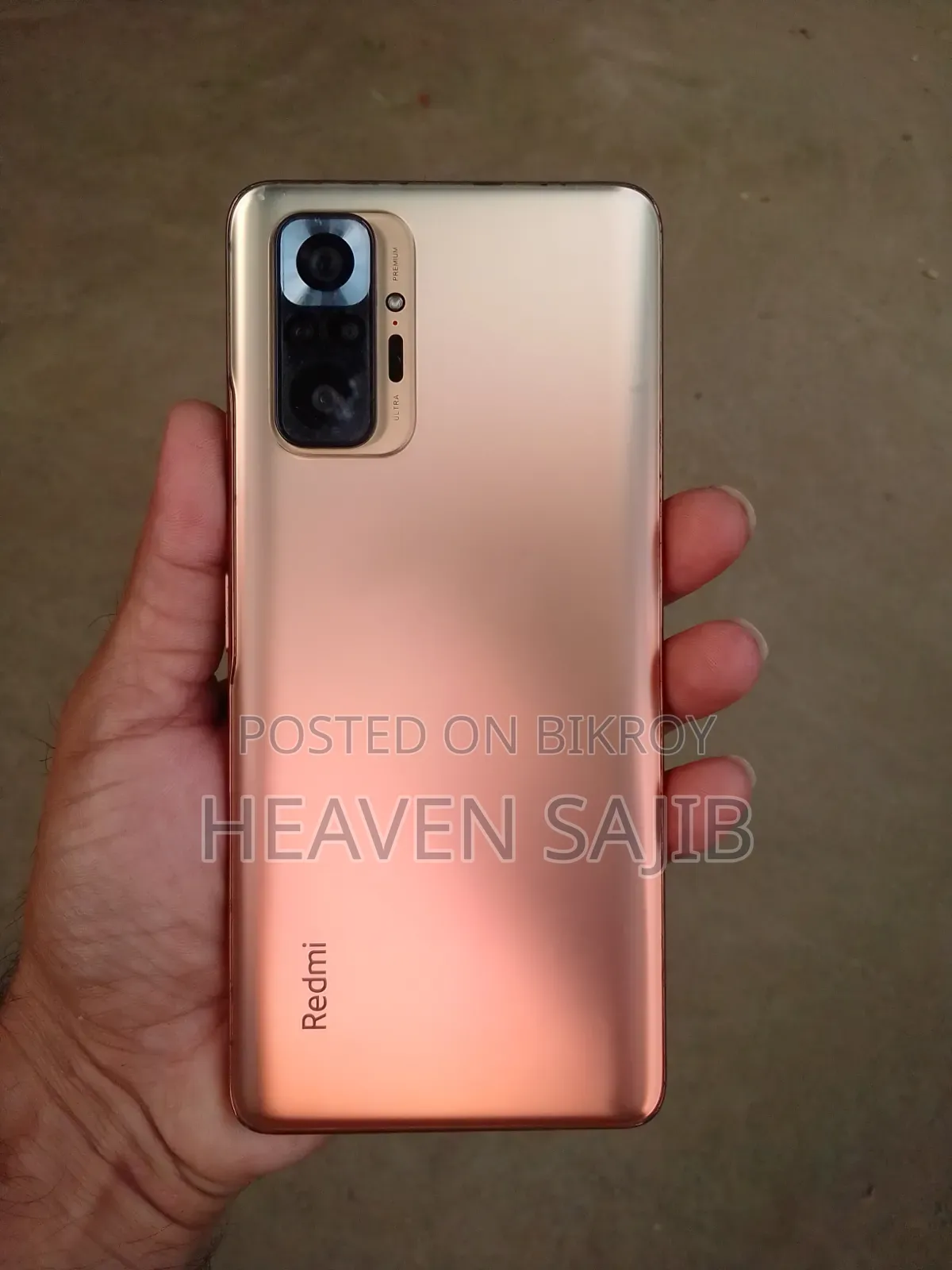 Xiaomi Redmi Note 10 Pro 128 GB Gold