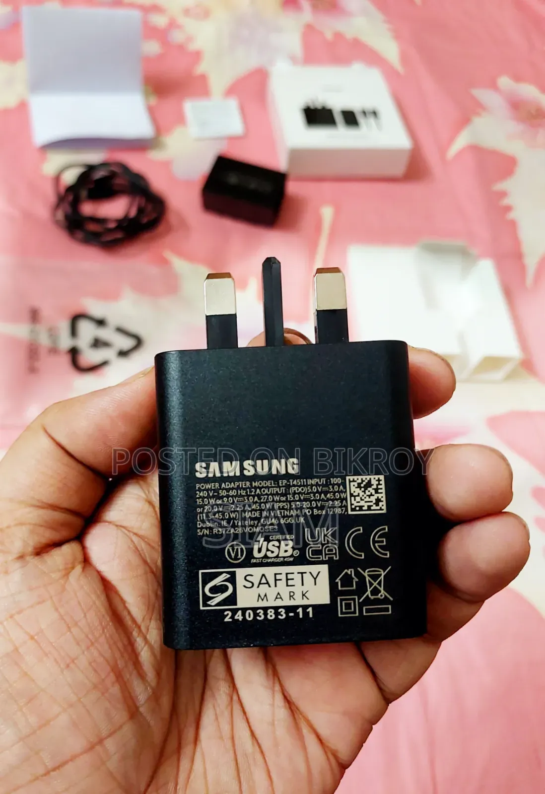 Samsung 45w NFC Original Superfast Charger