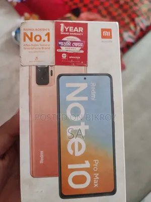 Xiaomi Redmi Note 10 Pro Max 128 GB Black