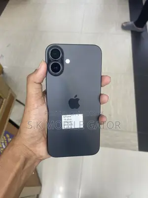 অ্যাপল আইফোন ১৬ প্লাস ১২৮ জিবি ব্ল্যাক