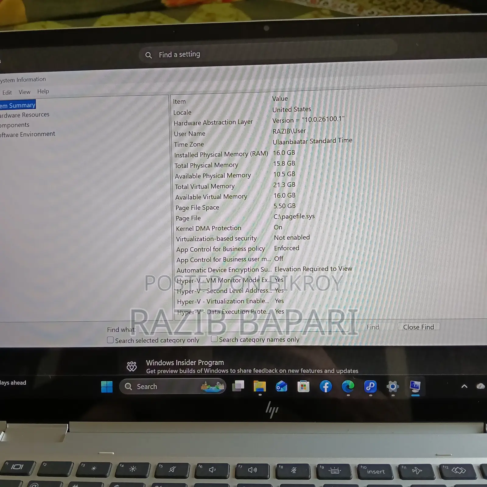 Laptop HP EliteBook x360 1040 G7 16GB Intel Core i5 SSD 256GB