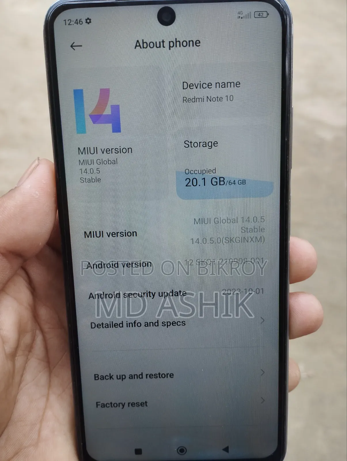 Xiaomi Mi Note 10 64 GB White