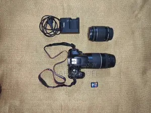 Canon EOS 1300D DSLR Camera with 18-55mm Lens, EF 75-300mm f/4-5.6