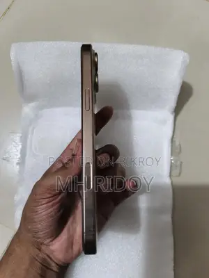 অ্যাপল আইফোন ১৬ প্রো ম্যাক্স ২৫৬ জিবি গোল্ড