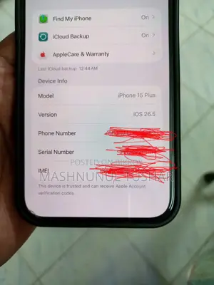 Apple iPhone 15 Plus 128 GB Black