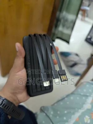 পাওয়ার ব্যাংক - ভেন ডেন্স ভিডি-পিবি০৫৮, ১০০০০এমএএইচ ফাস্ট চার্জিং, ৪ ক্যাবল