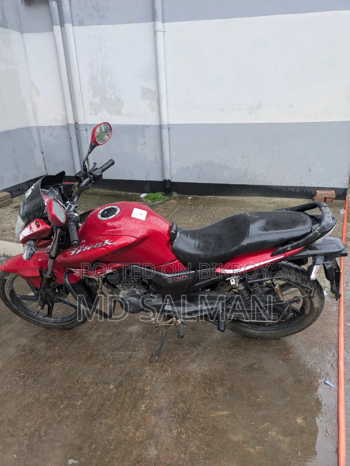 Hero Dawn 150 2018 Red