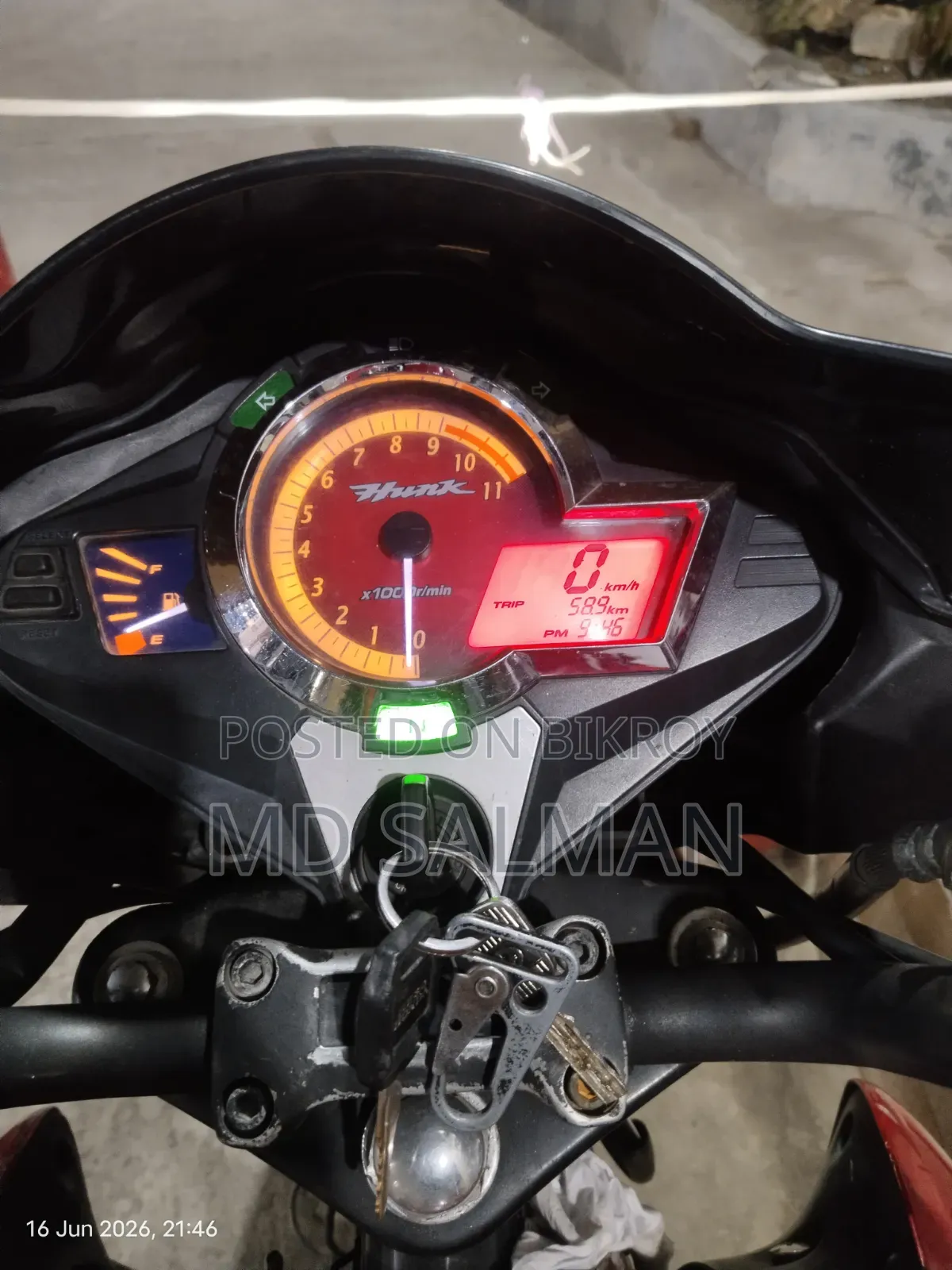 Hero Dawn 150 2018 Red