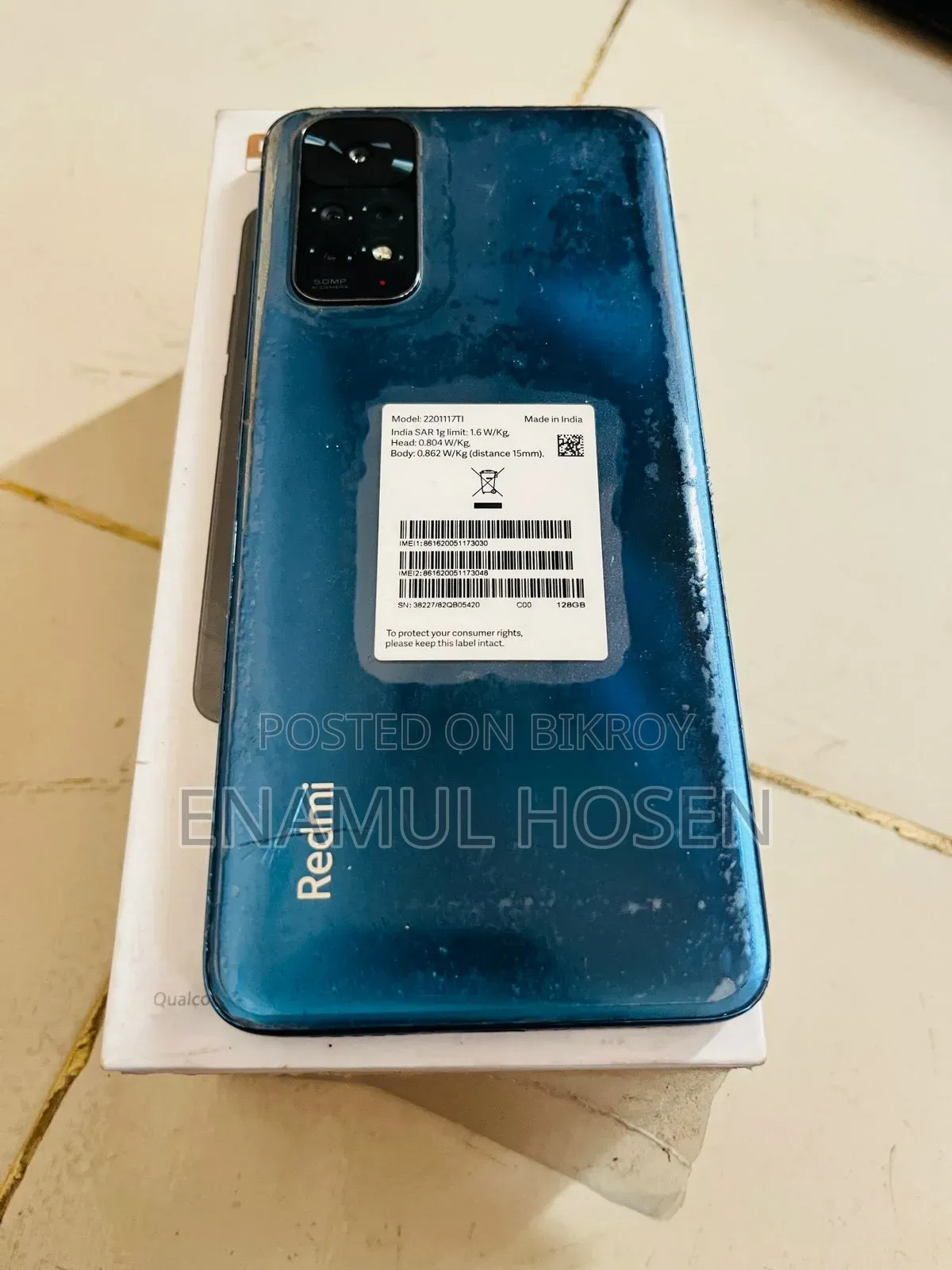 Xiaomi Redmi Note 11 128 GB Gray