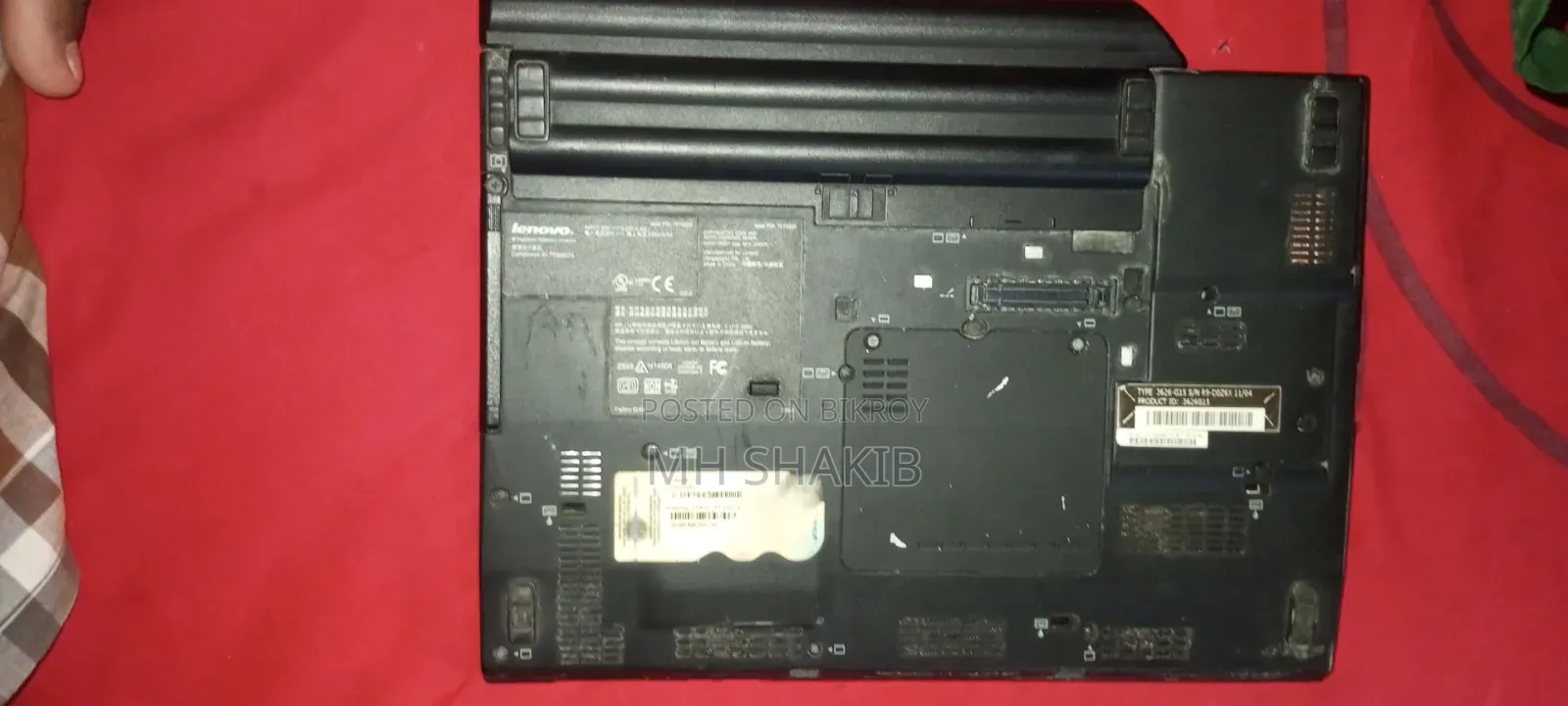 Laptop Lenovo ThinkPad X201 4GB Intel Core I5 HDD 256GB