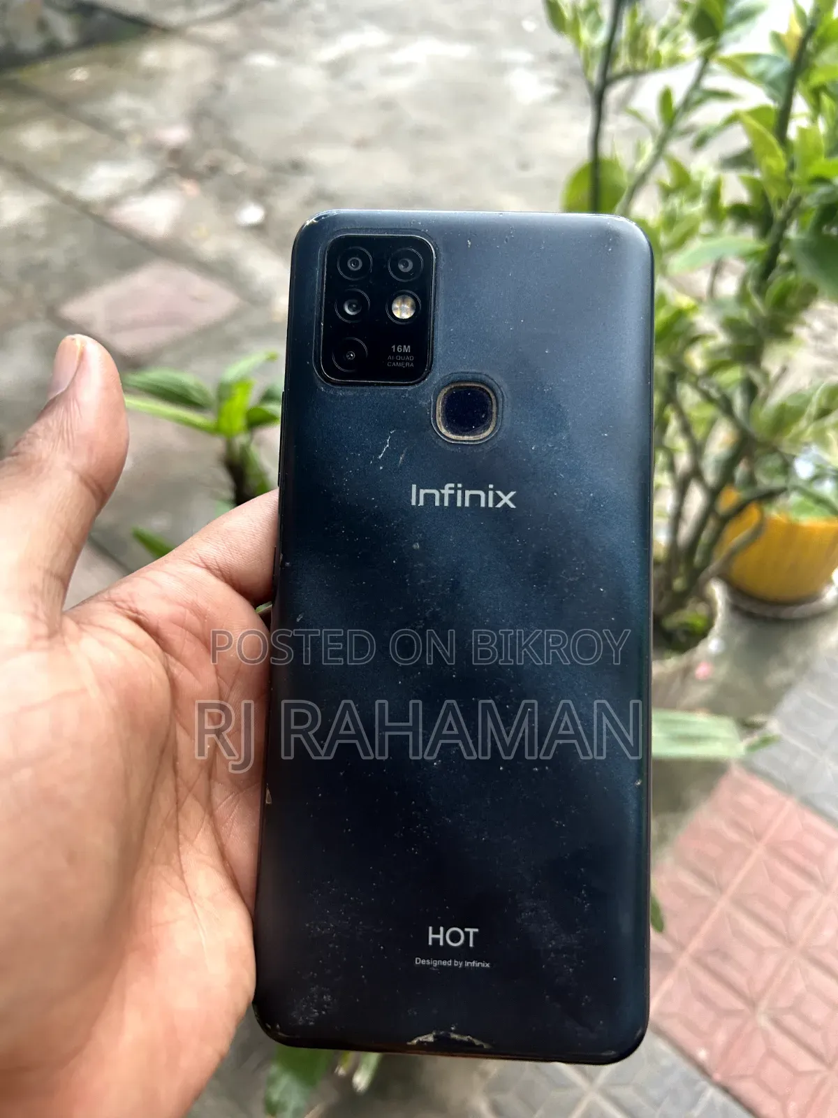 ইনফিনিক্স হট ১০ ১২৮ জিবি ব্ল্যাক