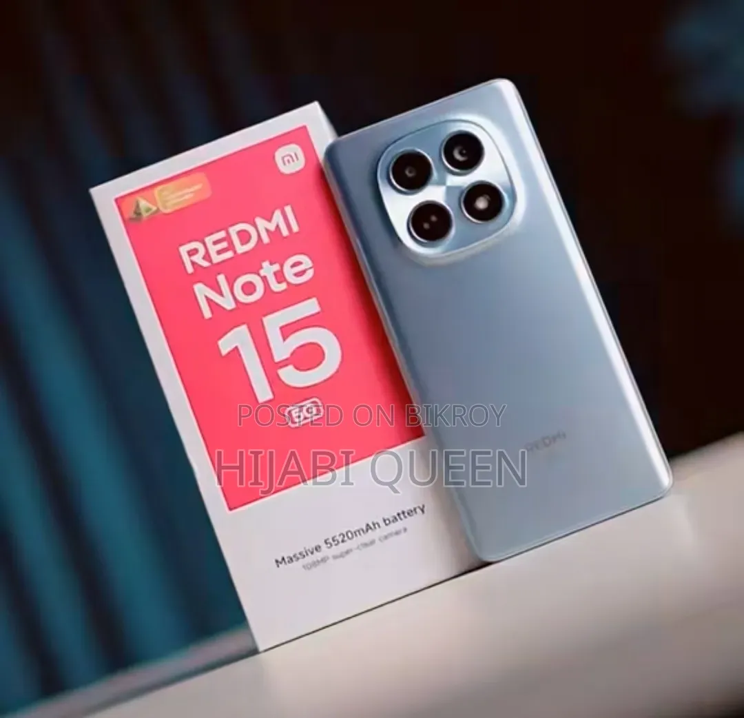 New Xiaomi Redmi Note 15 256 GB Blue