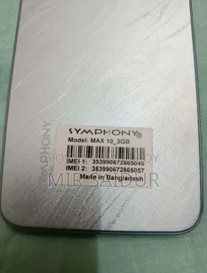 Symphony MAX 10 32 GB Gray