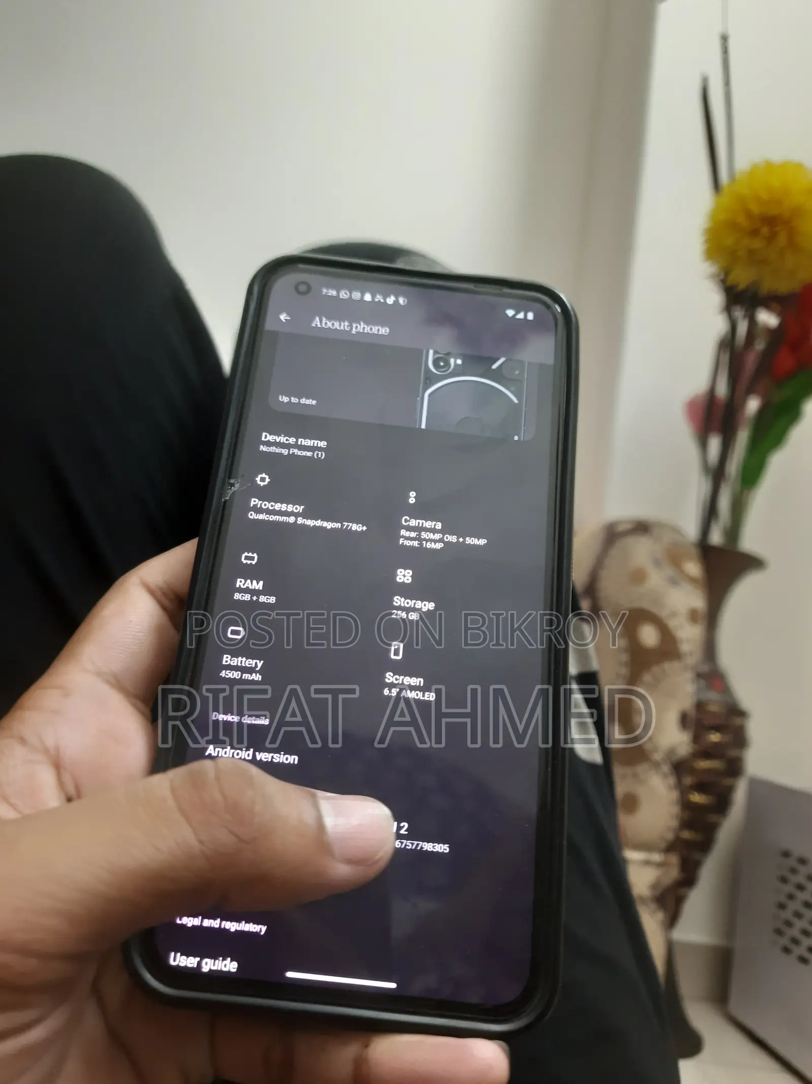 Nothing Phone 1 256 GB Gray