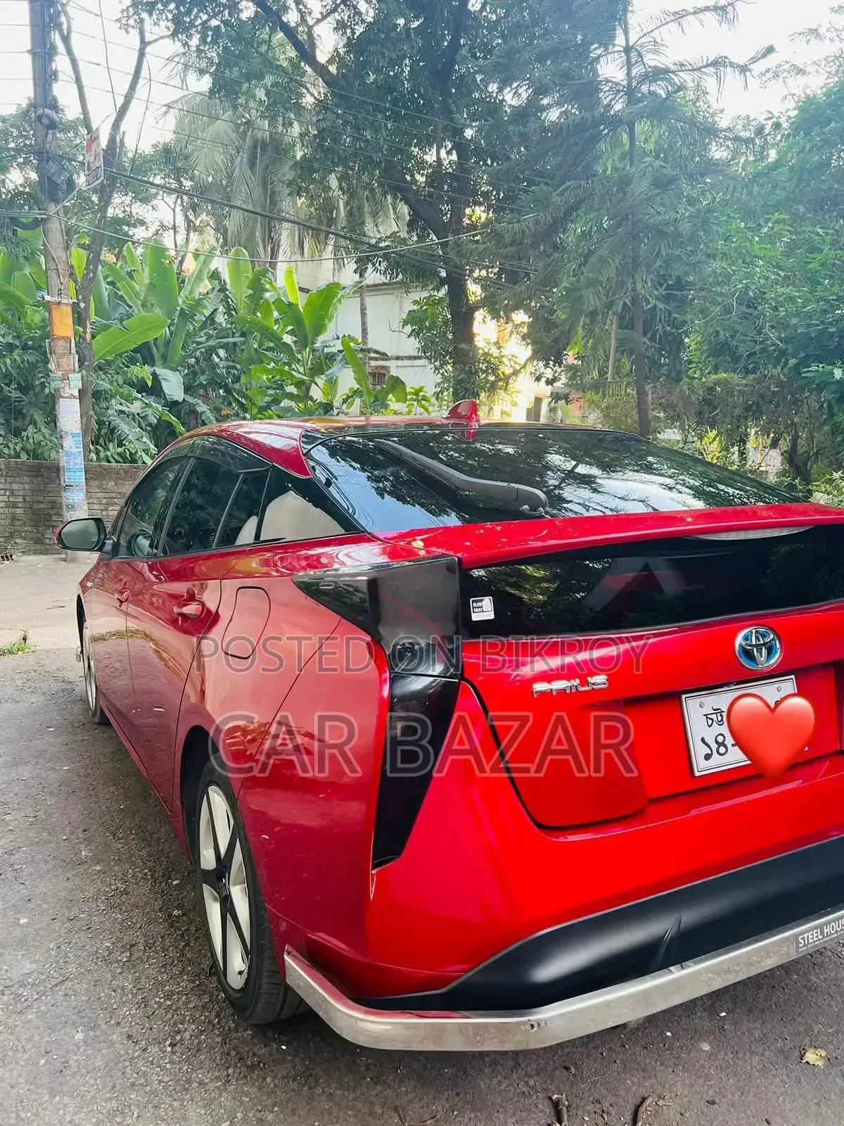 Toyota Prius 2018 Red