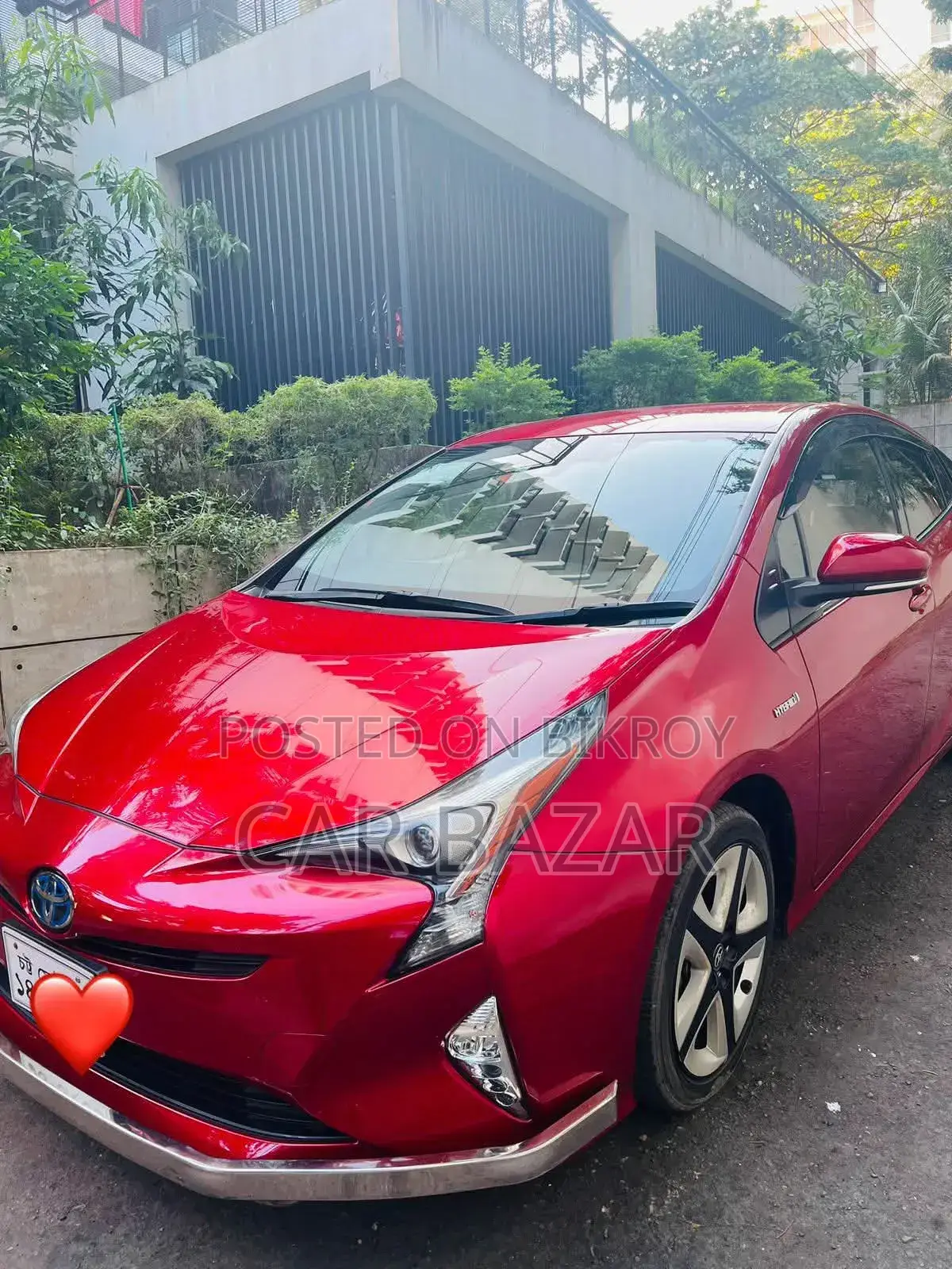 Toyota Prius 2018 Red