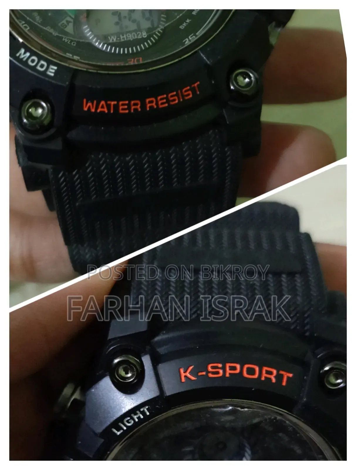 Lasika W-H9028 Digital Watch for Men