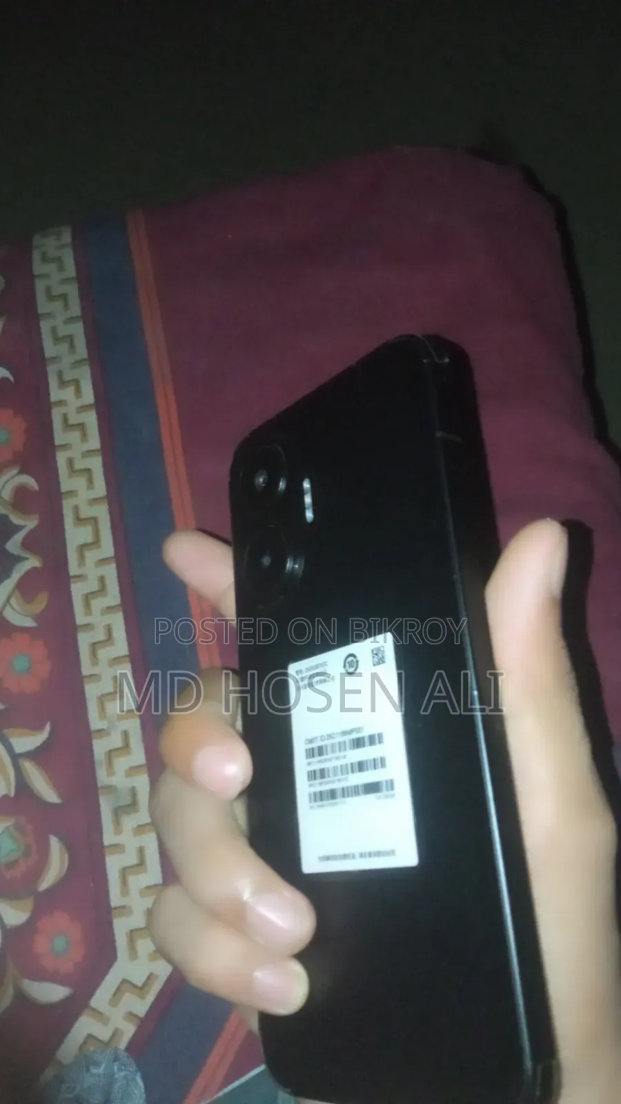 শাওমি রেডমি টার্বো ৪ প্রো ২৫৬ জিবি ব্ল্যাক