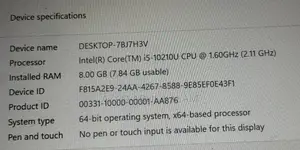 Laptop HP 15 8GB Intel Core I5 HDD+SSD 500GB