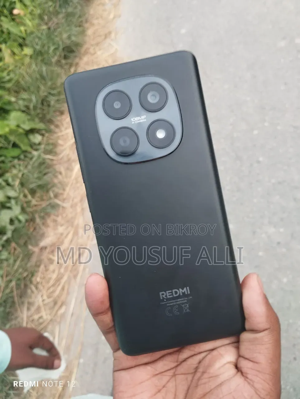 New Xiaomi Redmi Note 15 256 GB Black