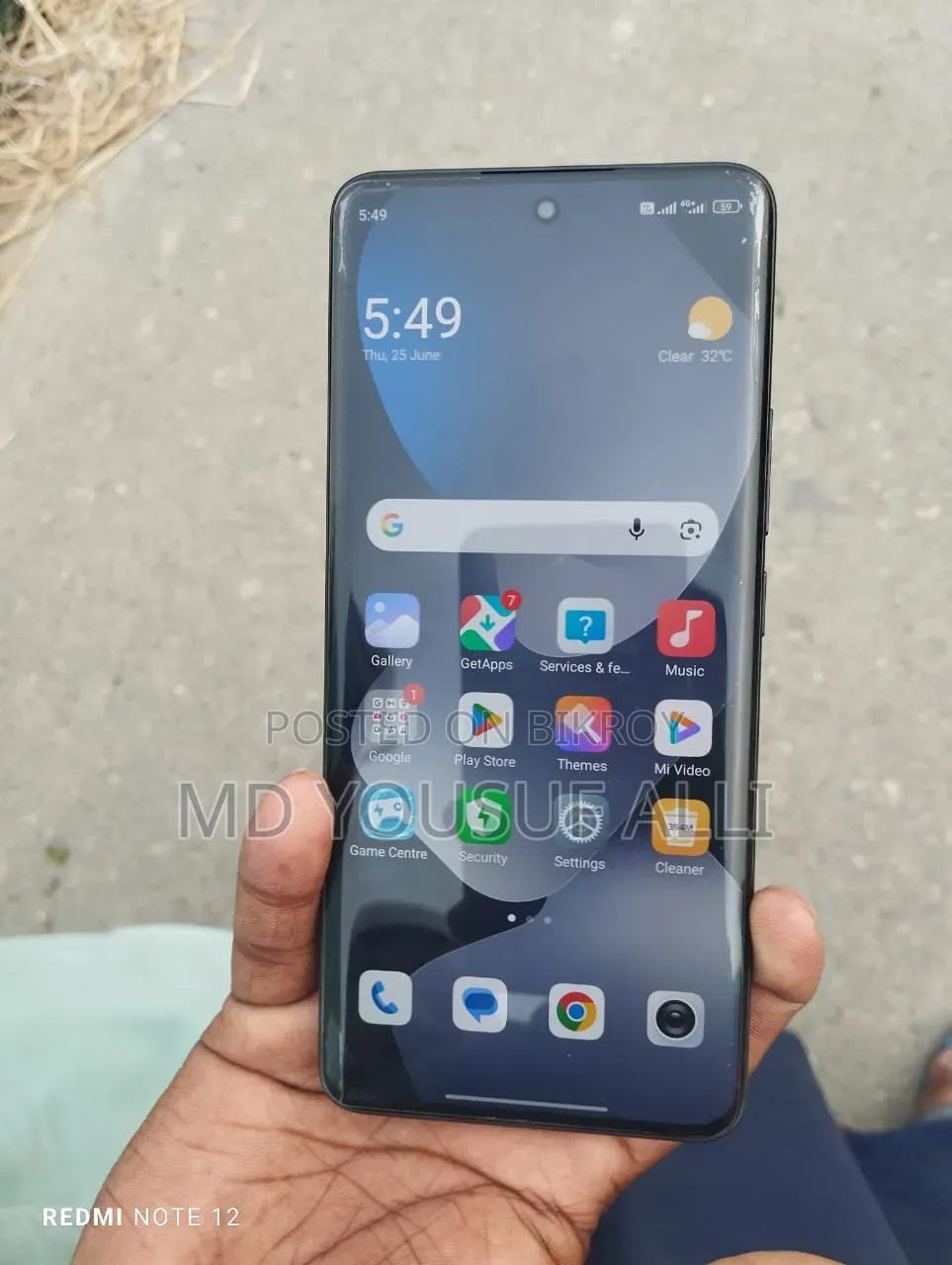 New Xiaomi Redmi Note 15 256 GB Black