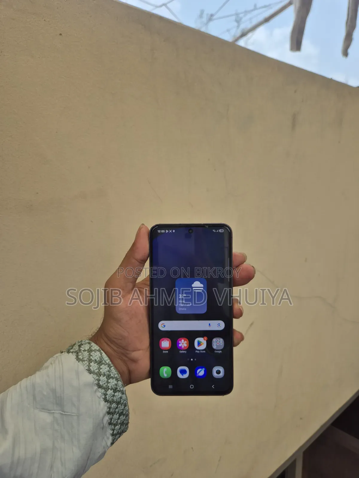স্যামসাং গ্যালাক্সি এস২৪ এফই ১২৮ জিবি ব্ল্যাক