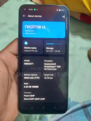 Realme 9 Pro 128 GB White