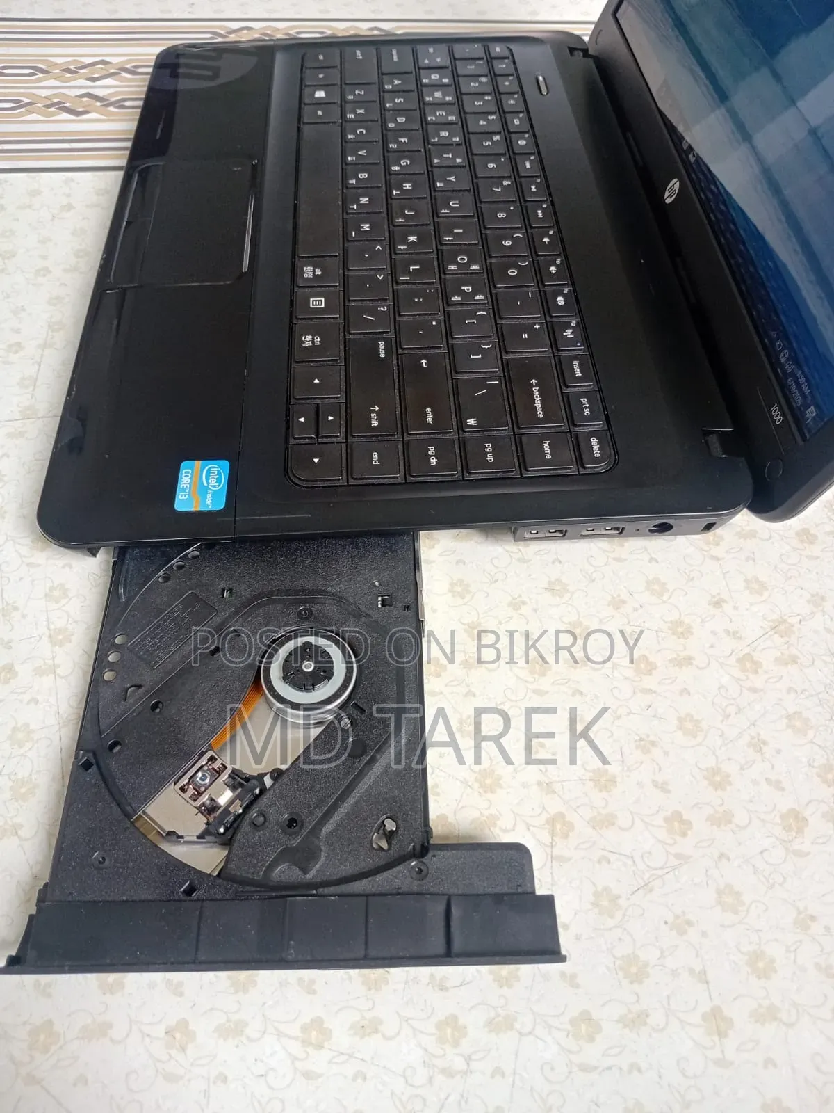 Laptop HP 8GB Intel Core I3 HDD 500GB