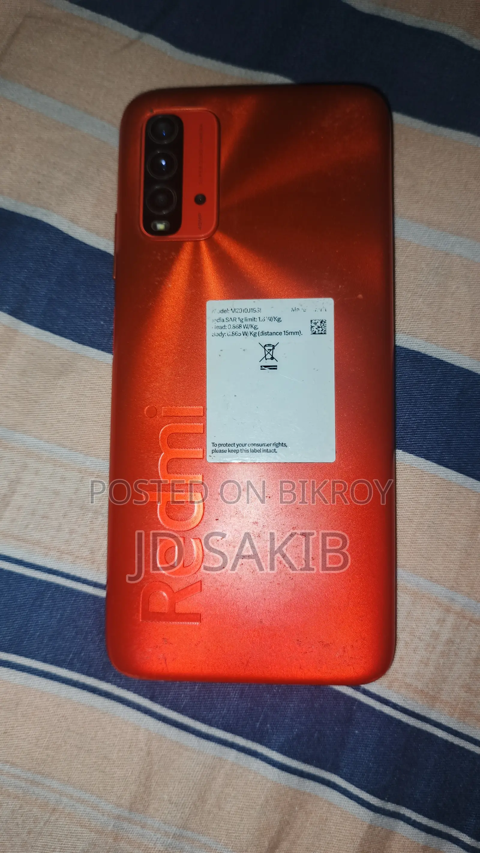 Xiaomi Redmi 9 Power 128 GB Orange