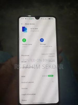 Oppo F17 128 GB Red