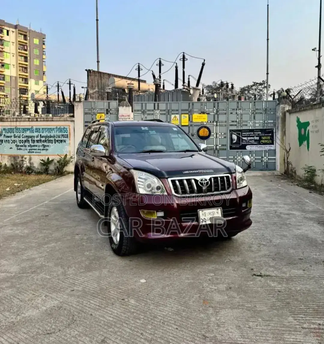Toyota Land Cruiser Prado 2003 Maroon