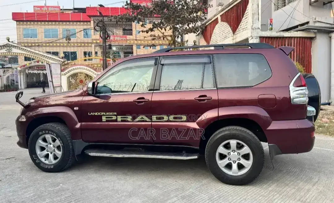 Toyota Land Cruiser Prado 2003 Maroon