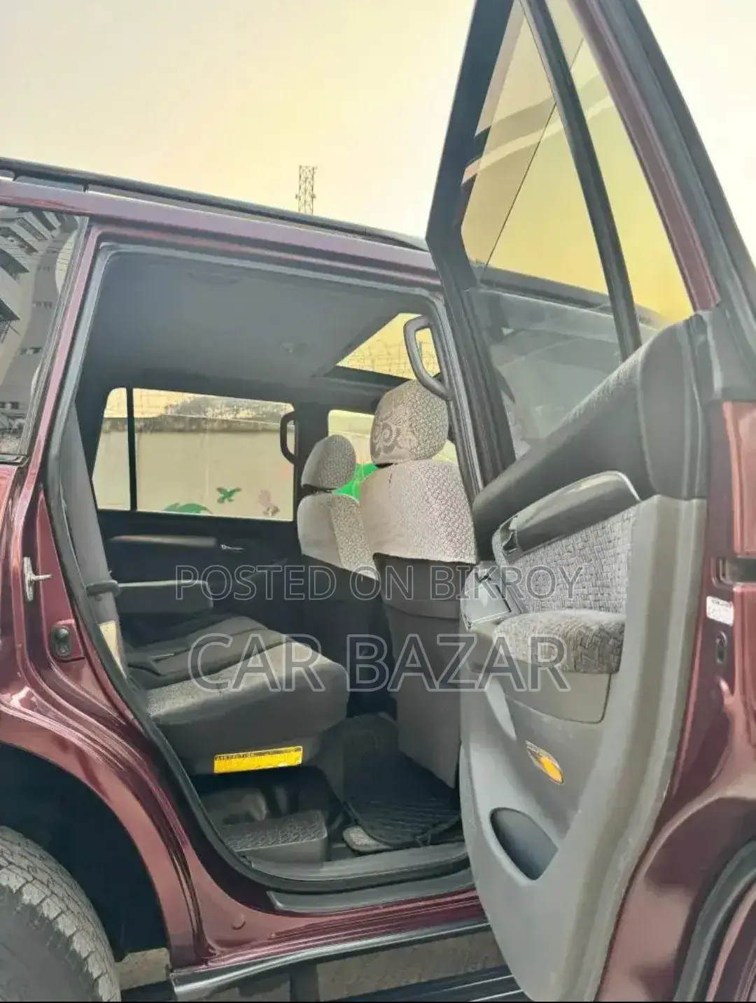 Toyota Land Cruiser Prado 2003 Maroon