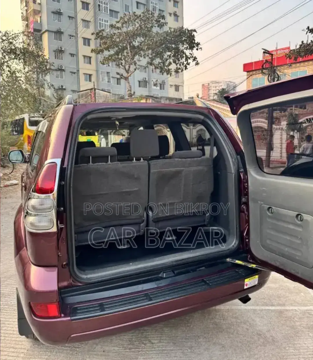 Toyota Land Cruiser Prado 2003 Maroon