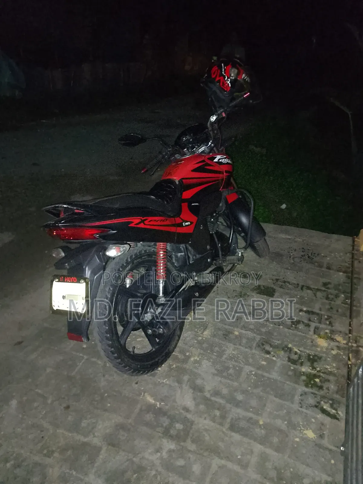 Hero Passion Xpro I3S 2024 Red