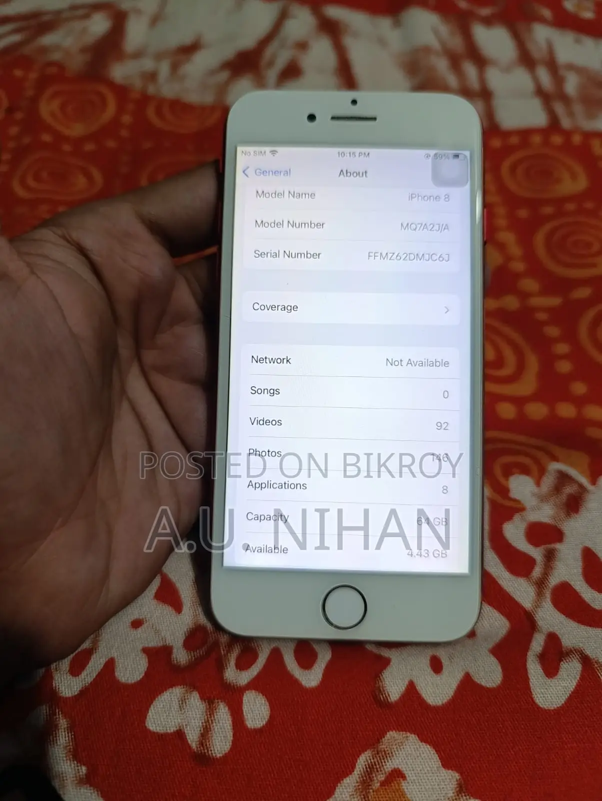 Apple iPhone 8 64 GB Red