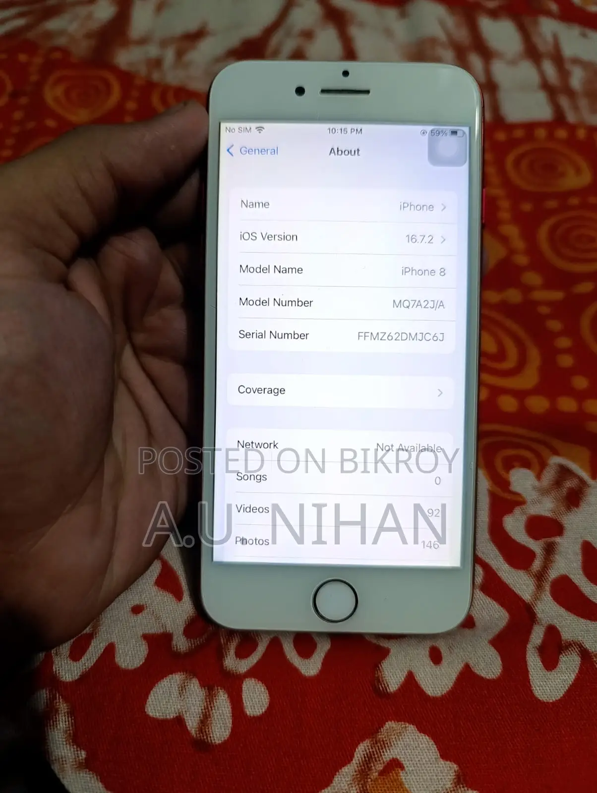 Apple iPhone 8 64 GB Red