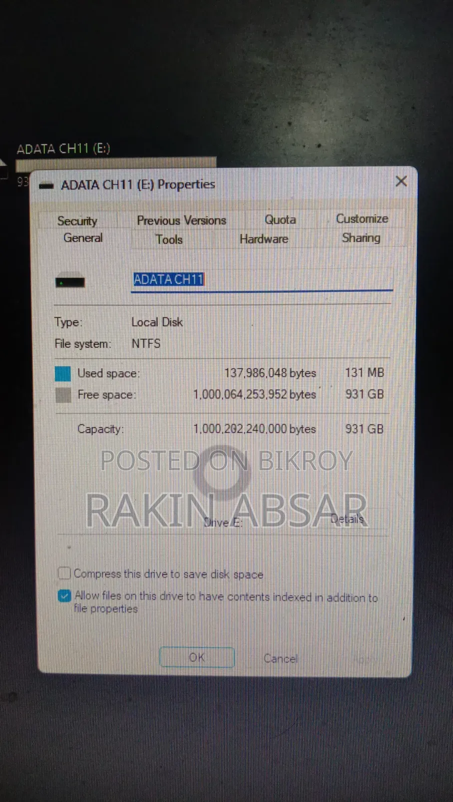 Adata Classic Ch11