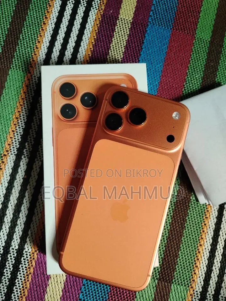 অ্যাপল আইফোন ১৭ প্রো ম্যাক্স ২৫৬ জিবি অরেঞ্জ