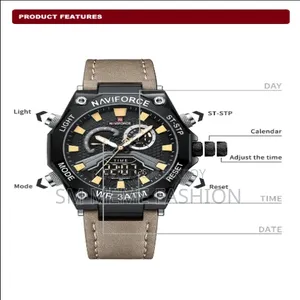 Naviforce 9220 – Black Gray