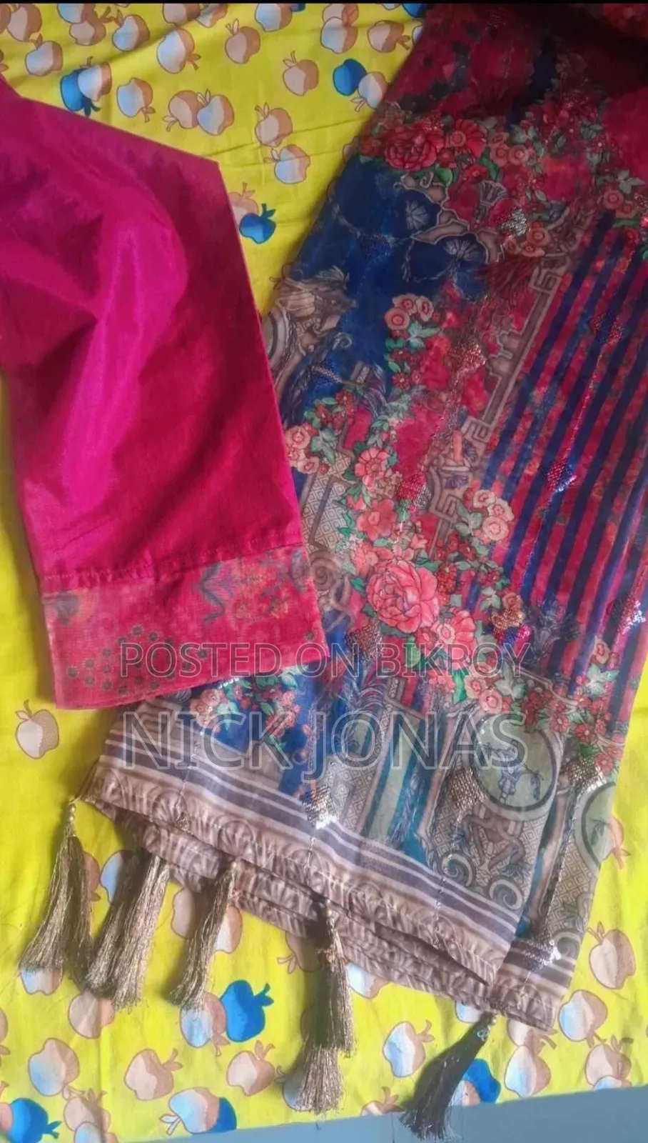 Exclusive Three Piece With Sequence Work