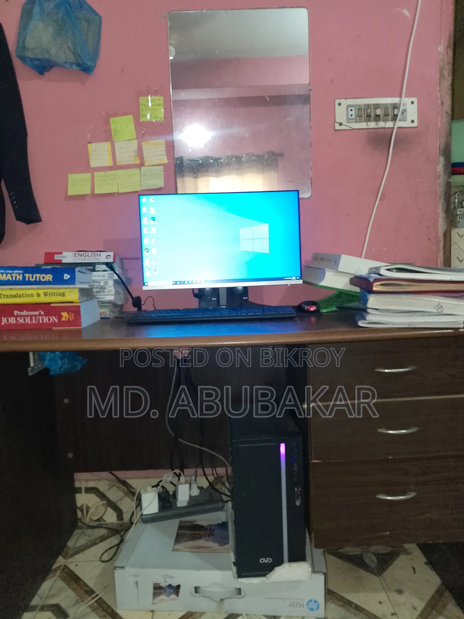 ডেস্কটপ কম্পিউটার ৮জিবি র‍্যাম ইন্টেল কোর আই৫ ১টিবি এসএসএইচডি+এসএসডি