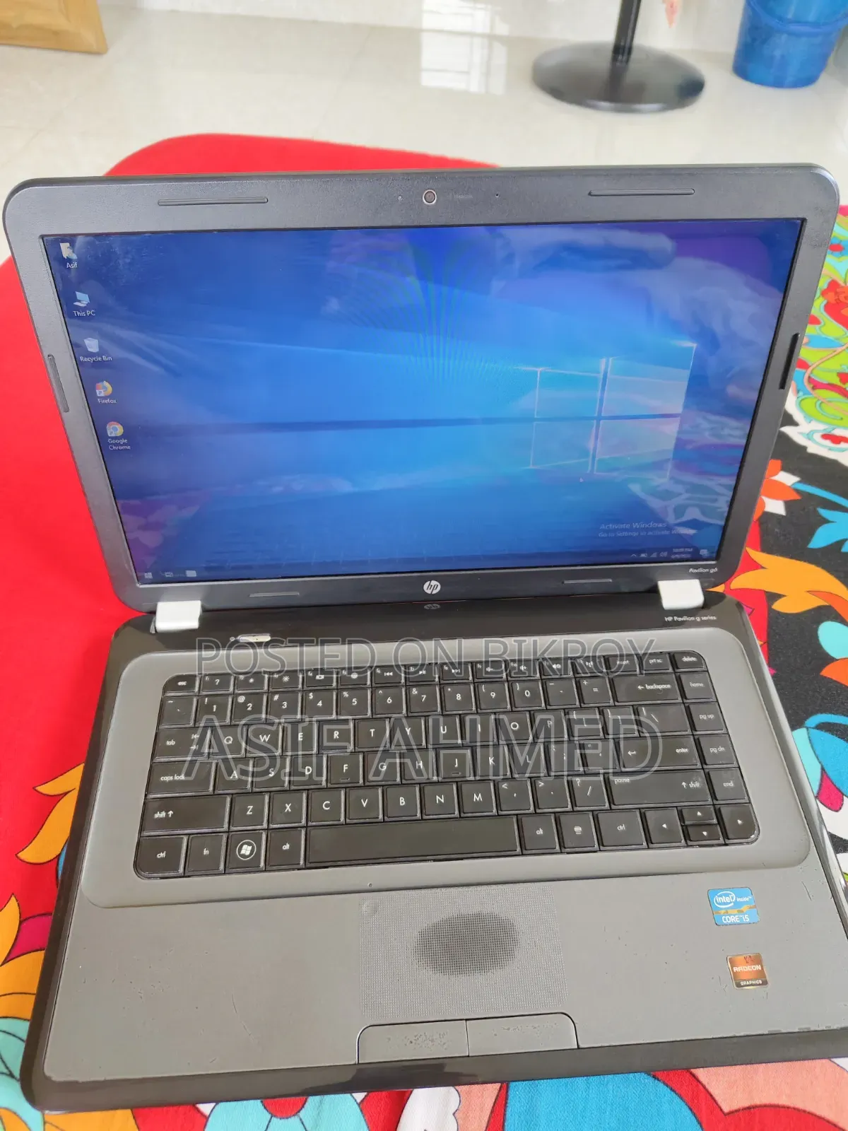 Laptop HP Pavilion G6 8GB Intel Core i5 SSD 128GB