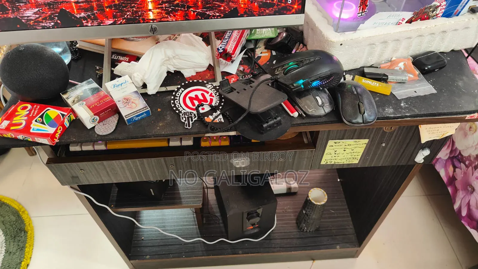 Study Table | Gaming Desk | With Keyboard Tray and Lock | Premium Condition
