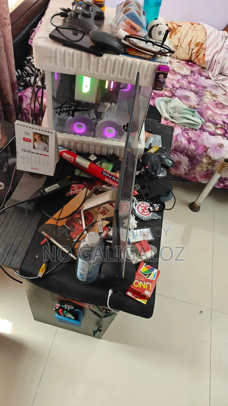 Study Table | Gaming Desk | With Keyboard Tray and Lock | Premium Condition