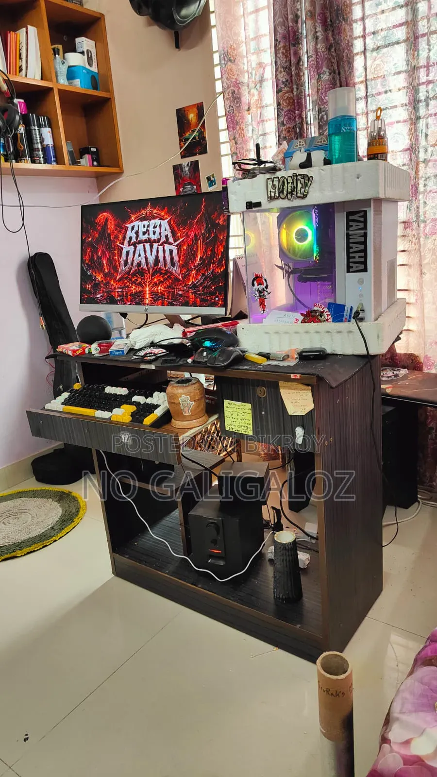Study Table | Gaming Desk | With Keyboard Tray and Lock | Premium Condition