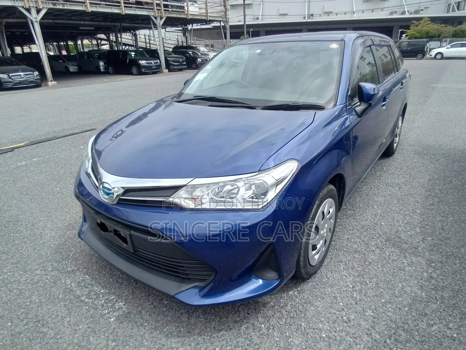 Toyota Corolla Fielder 2021 Blue