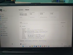 Laptop Asus Vivobook Go 15 16GB AMD Ryzen 5 SSHD (Hybrid) 512GB