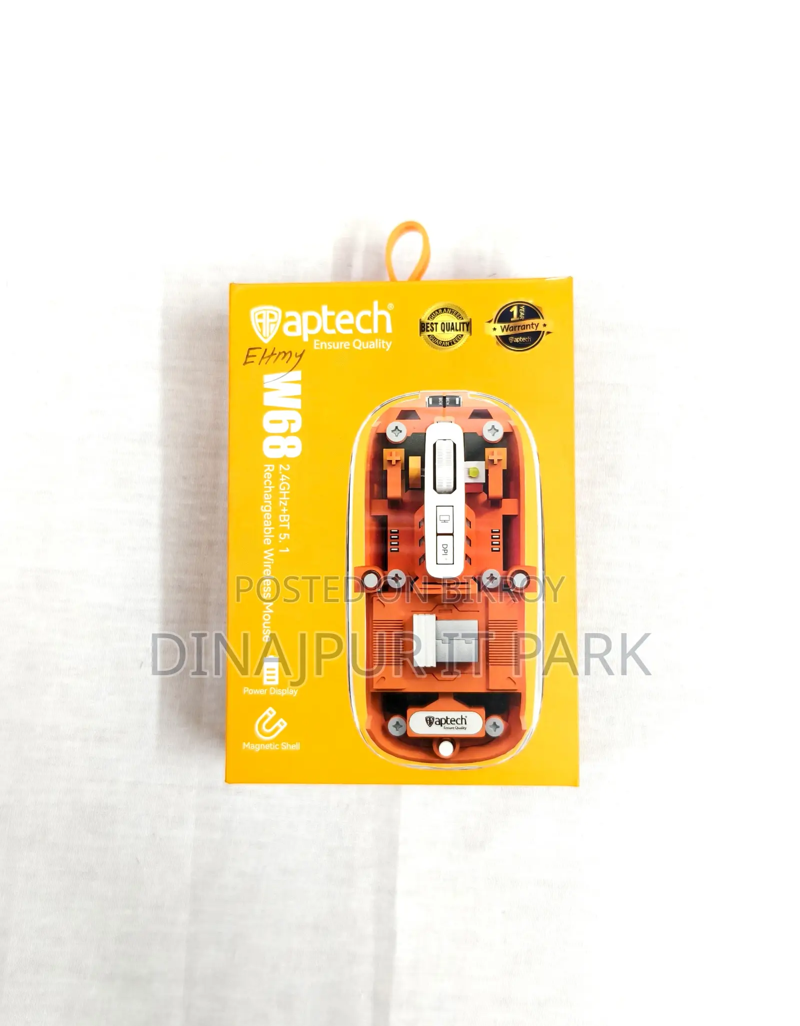 Aptech W68 Rechargeable Wireless Mouse