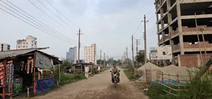 Plot for sale in Dhaka Uttara, East-facing